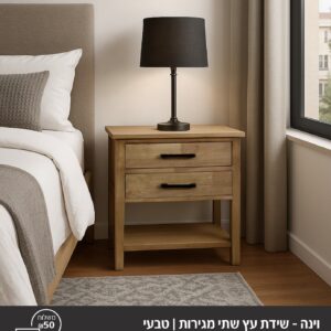 שידה דגם וינה 2 מגירות